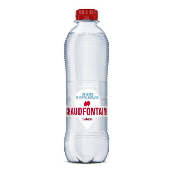 Bouteille d'eau pétillante