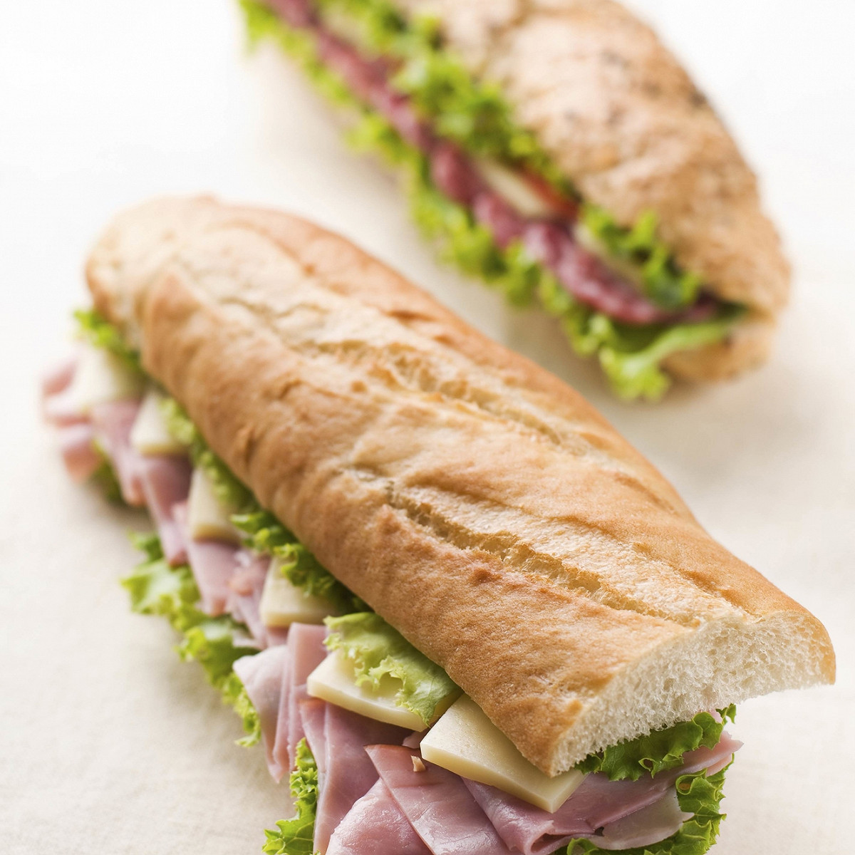 Dagobert jambon fromage crudités
